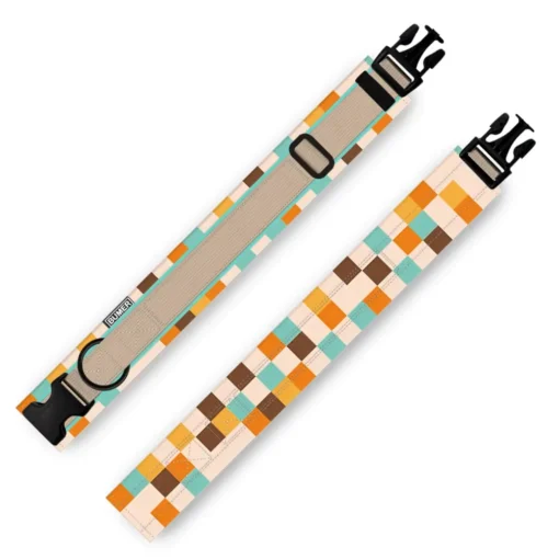BUMER-Hundehalsband-Steck-Halsband-RETRO-50er-JAHRE