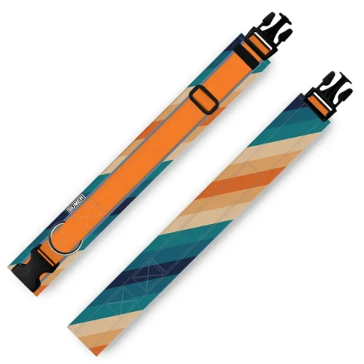 Lass deinen Hund im stylischen 70er-Jahre-Look erstrahlen! Unser Steckhalsband mit Retro 70er-Motiven überzeugt mit psychedelischen Mustern, geometrischen Designs, bunten Farben und kultigen Flower-Power-Elementen. Perfekt für Hundehalter, die den Vintage-Vibe lieben! Warum dieses Retro 70er Steckhalsband? 🌈 Farbenfrohes Design – Inspiriert von den coolsten Trends der 70er Jahre 🛡 Hochwertige Materialien – Für Langlebigkeit 🔒 Sicherer Steckverschluss – Praktisches An- und Ablegen durch stabilen Klickverschluss 📏 Individuell verstellbar – Erhältlich in verschiedenen Größen für kleine, mittlere & große Hunde 🐾 Bequemer Sitz – Weiche Polsterung für angenehmen Tragekomfort Egal ob beim Spaziergang oder auf einer Retro-Party – mit diesem Halsband im 70er-Jahre-Design wird dein Hund zum absoluten Blickfang! Jetzt bestellen und den Groove der 70s spüren! Für das Waschen empfehlen wir einen Wäschesack. Eine Wasch- und Pflegeanleitung liegt bei allen Artikeln bei.
